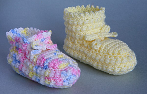 Free Crochet Bootee/Bootie Pattern