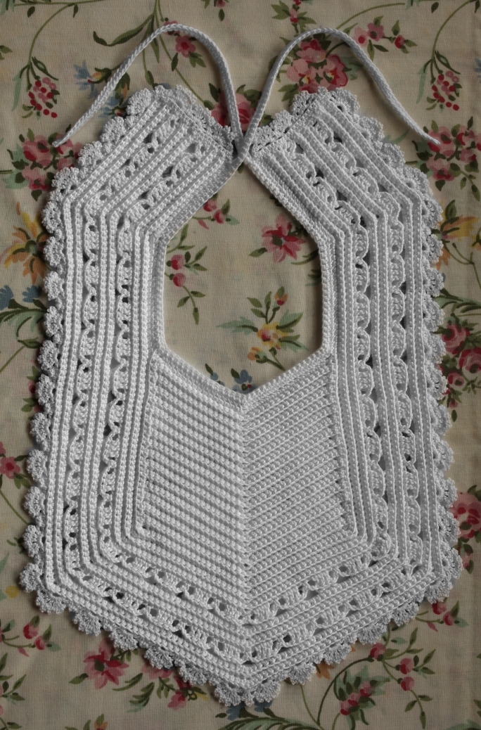 Heirloom Crochet Bib